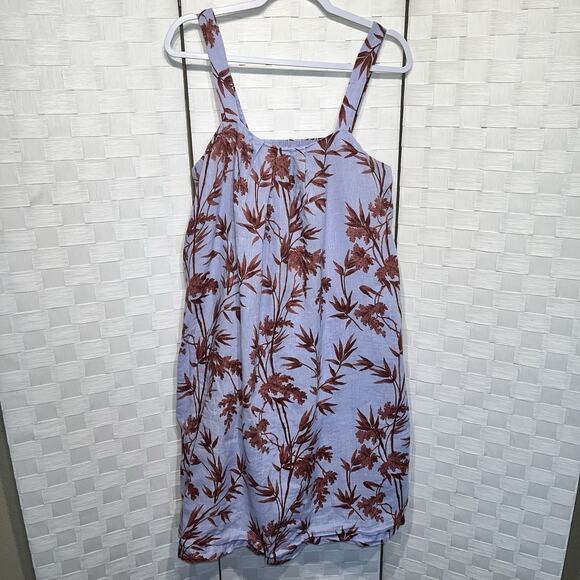 Hatch Maternity Women's The Junia 100% Linen Dress HATCH Size 2 Summer - Picture 4 of 13